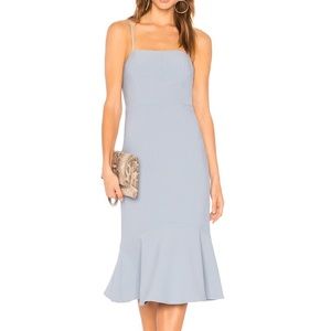 Finders Keepers Continuum Midi Dress in Laguna